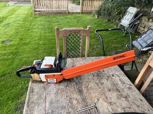 Stihl hs61 petrol hedge - petrol,